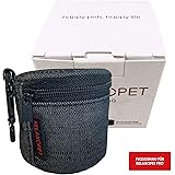 RelaxoPet Bag | The casual transport bag for the RelaxoPet sound module | with carabiner hook for attachment., clear