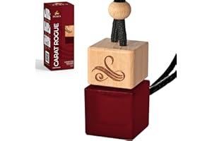 Carat Car Air Freshener for Women | | Perfume Style Freshener with Vent Clip | Strong Autotmotive Freshener with Odour Eliminating Technology | Long Lasting Car Air Freshener by Perfa