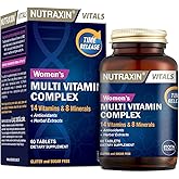Nutraxin Multivitamin Complex Kadın &ndash; 14 Vitamin, 8 Mineral ve Bitkisel Ekstre İ&ccedil;eren Kadınlara &Ouml;zel Takviye &ndash; 60 Tablet &ndash; Ve