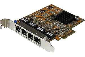 ‎STARTECH StarTech.com 4 Port PCIe Gigabit Netzwerkkarte, Quad Port PCI Express GbE NIC