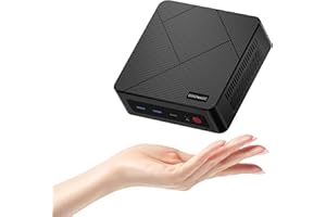 origimagic Mini PC C4 Ryzen 5 3550H (battere N150/fino a 3,7 GHz) 16GB DDR4/512GB, supporto per Triplo display/Pre-OS11 Pro/WiFi 5/BT5.0/Doppia Ethernet,Computer desktop pc per ufficio/domestico/casa