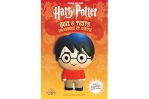 GALLIMARD JEUNESSE HARRY POTTER - QUIZ ET TESTS : BRAVOURE ET AMITIE (LIVRE SQU
