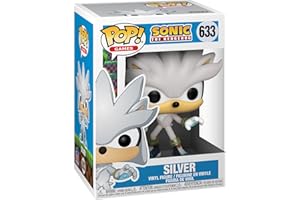 Funko POP! Games: Sonic 30th-Silver Hedgehog the Hedgehog - Sonic the Hedgehog - Collectable Vinyl Figure - Gift Idea - Official Merchandise - Toys for Kids & Adults - Video Games Fans