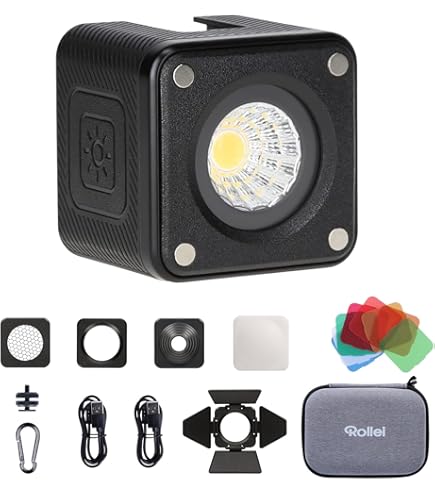 GODOX LITEMONS LED6R RGB LED Vidéo Lampe, Lumière Bicolore 3200K-6500K