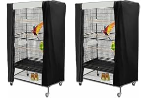 CARMOTTER Extra Large Bird Parrot Cage Cover, Universal Birdcage Cover, For Easy Installation And Removal(M)