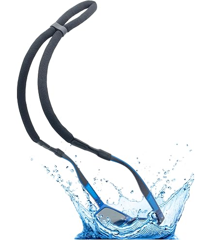 JULBO Fascia Galleggiante Per Occhiali Da Nuoto E Sport Acquatici – Regolabile, In Silicone, Colore Rosso - copertina