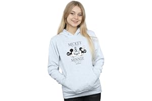 ABSOLUTE CULT Disney Women's Mickey And Minnie Mouse Mousecrush Mondays Hoodie