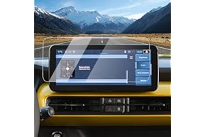 LUWU [2 Pezzi Compatibile con Jeep Avenger 2023 2024 2025 Navigation Pellicola Protettiva 10,25 Pollici 6H Antigraffio Nano Pellicola Protettiva Avenger EV Hybrid 4x4 Accessori