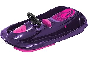 Hamax | Lenkbob | SNO | Kältebeständiges Polyethylen | 95 cm | CE-Zertifizierung | Der Lenkschlitten unter den Schlitten