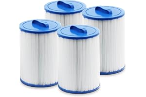SOKANA 4 Filter 6CH-940 Ersatzfilter für Whirlpool Filter SPA Hot Tub Filterkartusche Kompatibel mit Unicel 6CH-940 Waterway Plastics 817-0050 378902 03FIL1400-4.5