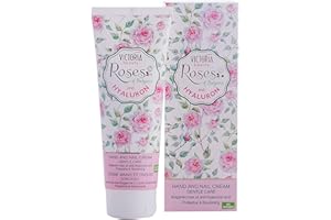VICTORIA BEAUTY Gentle Care de protection Crème mains et ongles avec huile de rose bulgare et acide hyaluronique – Lisse et Soyeux Douceur.