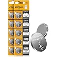 CR2032 3V Lithium Battery(10pcs)-Coin & Button Cell for Apple Airtag/Car Remote/Key Fobs/Glucose Monitor/Candles/Watches/Scales/Doorbell/Intelligent Sensors/3Volt 2032 Battery Replacement