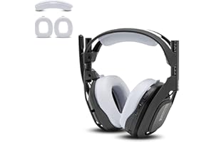 WC Mod Kit A50 - Cooling Gel Earpads + Headband Replacement for Astro A50 Gen 4, Gen 5 & A50X by Wicked Cushions | Enhanced Comfort, Cooling & Durability | White