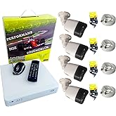 LOREX 4 Camera Full HD CCTV Security Camera Set