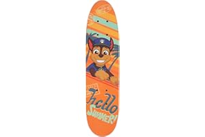 SARCIA.EU Paw Patrol Chase Holz Skateboard für Jungen 61cm, rutschfestes Brett 20-50kg