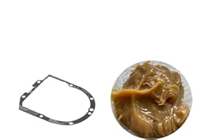 K AID Junta de engranaje original Gasket y grasa de transmisión de alimentos 200 gramos para una reparación para Kitchenaid 5KSM90, 5KSM45, 5KSM150, 5KSM156, 5KSM125, 5KSM175, 5KPM