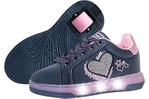 Breezy Rollers BEPPI 2195680 LED Shoe with Wheels Purple/rosa