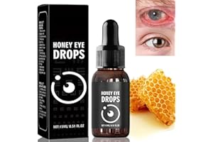 XINYIG Honey Eye Drops,Bee Honey for Eye Health,Bee Honey Serum for Eye,Eye Whitening Eye Drops,Moisturising Eye Drops,Tired Eye Drops,Hydrating Eye Drops,Eye Care Drops,Promoting Healthy Vision,Eye Serum
