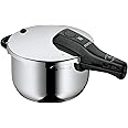 WMF Perfect Pressure Cooker 4.5L without Insert Ø 22 cm Made in Germany Inside Scale Cromargan® Stainless Steel Suitable for Induction Hobs