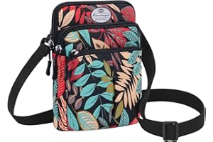 HUA ANGEL Sac Banane Chic Sac de Taille de Voyage Sac Ceinture Pour Téléphone Unisexe Léger Multicolore Mini Sac Bandouliere Avec Sangle Interchangeable Pour Homme Femme Jogging Vélo Sport