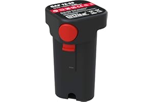 Güde Zestaw akumulatorów GAP 12-20 (12 V, litowo-jonowy, 2 Ah, 24 Wh, funkcja kliknięcia dla łatwej wymiany akumulatora, kompatybilny z akumulatorową pompą do beczek przeciwdeszczowych RFP 12-201-04)