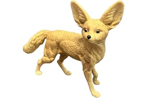 Deluxebase Mini Animal Adventure Replica - Lis Fennec. Małe, realistyczne zabawkowe figurki lisa, idealne jako zabawka zwierzęca dla dzieci