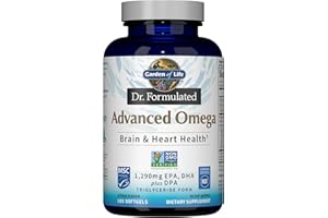 GARDEN OF LIFE Dr. Formulated Advanced Omega, Citrus - 180 softgels