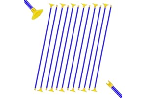 YINGLUOEU 12 Pezzi 42CM Frecce Ventosa di Ricambio Freccia a Ventosa per Tiro con L'Arco per Bambini Accessori per Tiro per Allenamento di Tiro per Adolescenti