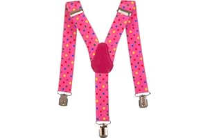 Olata Tirantes de Tela Elastizada Infantiles Unisex En Forma De Y Con Varios Diseños de 1-5 Años