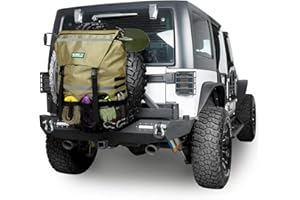 CYUREAY Spare Tire Trash Bag, Offroad Spare Tire Storage Bags Heavy Duty Truck Tailgate Trash Bag Fits up to 40" Tire, Large Recovery Gear Firewood Camping Cargo Storage Bag for Jeep Truck SUV Car (Khaki)