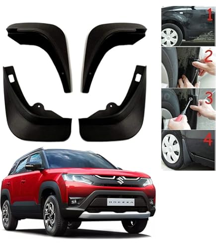 Oshotto (O.E.M Fitting Cup Type) Mud Flap/Splash Guard Compatible
