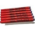 Berol Handwriting Pen Stick Dark Blue S0879260,Pack of 6