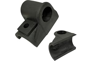 IBRIQO® Juego de 2 Cojinetes para Carretillas de Obras | para Eje Ø 20 mm | Orificio de 22 mm | Cojinetes de Nylon Duraderos y Resistentes | Apto Carretillas Metalicas (Ø Eje 20MM, 2, Unidad)