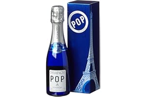 Champagne Pommery POP Bleu sous étui Tour Eiffel - 20cl