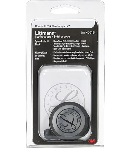 3M Littmann Master Cardiology BLACK EDITION, 2161, czarna lira