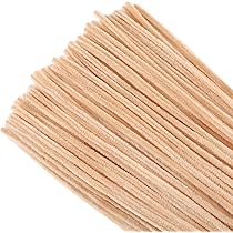 Scovolini Steli Ciniglia 100 Pezzi - Neri, 6mm X 30cm, Per Lavoretti, Pulizia E Decorazioni Fai Da Te - Foto 10