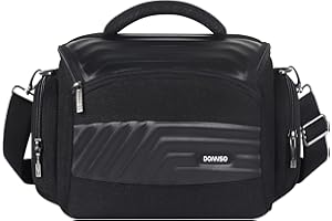 DOMISO SLR DSLR torba na aparat wodoszczelna, czarny, torba na ramię
