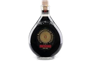 Due Vittorie - Aceto Balsamico di Modena IGP Selezione ORO Denso e Corposo senza Zuccheri Aggiunti, Coloranti, Conservati e Gluten Free, Gusto Agrodolce per Piatti Dolci e Salati, 6x250 ml