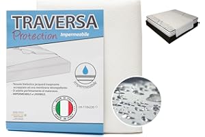 BabyTools Traversa Impermeabile Matrimoniale (100% Made in Italy e Oeko-Tex®), Traverse Letto 110x220 Cm Lavabile e Adatta per Tutti I Materassi, Ideale Come Traverse Letto Anziani