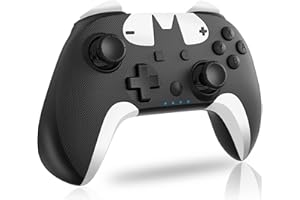 FLIEEP Switch Controller – Wireless Switch Controller für Switch/Switch OLED/Switch Lite mit Makro-Taste, 3 Stufen Turbo-Funktion, 4 Stufen einstellbare Vibration, Sechs-Achsen-Bewegungssteuerung