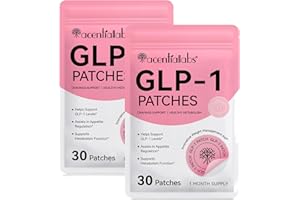 YIJIAXINGZHOU GLP-1 Patches, 60 PCS GLP1 Patch, Skin Kind Activate Patches, Natural Ingredients GLP Patch