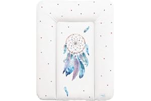 Ceba Baby® Matelas à Langer Bebe souple 70x50 cm - Matelas à langer epais lavable - pour garçons et filles - Certifié Öko-Tex - Imperméable - Sueno - 50x70 cm