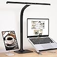 EppieBasic LED Desk Lamp,12W Architect Work Lamp,Eye Protection Desk Lamp,Overhead Office Table Lamp, Desk Lighting, Monitor Lamp, 6 Colour Modes, Auto Dimming