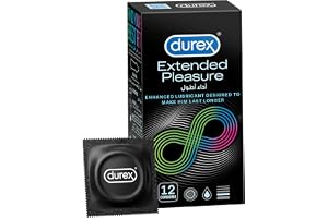 Durex Extended Pleasure Condom - Pack Of 12