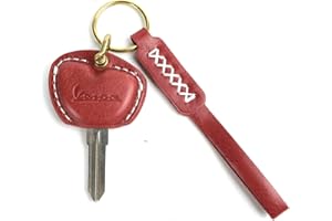 Fullibars cover chiave Compatibile con Vespa GTS Super Primavera Sprint Sei Giorni GTV chiave,GTS300 GTS250 GTS150 GTS125 GTV300 250 LX 50 125 150 cover chiave di keyless porta telecomando