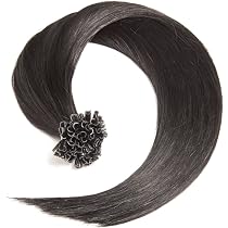 Rote Keratin Bonding Extensions – 50 Strähnen, 50 Cm, 0.5g Pro Strähne, 100% Remy Echthaar Für Haarverlängerung