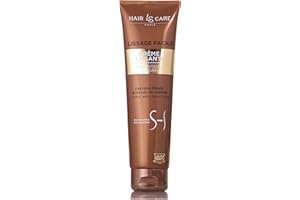 LAURA SIM'S - Crème Soin de Lissage Fluide Thermo-active sans Rinçage Steampod - Protection Thermique jusqu'à 230° - Cheveux Ondulés Bouclés Frisés Crépus - Hydrate Nourrit Adoucit Démêle - 150 ml