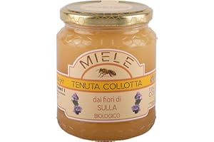 TENUTA COLLOTTA AZIENDA AGRICOLA BIOLOGICA Tenuta Collotta® - Miele Sulla Biologico 500g - 100% Italiano - Prodotto in Sicilia
