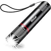 Blukar LED Torch Rechargeable, 2000L Super Bright Adjustable Focus Flashlight, 4 Lighting Modes, Long Battery Life, Waterproo