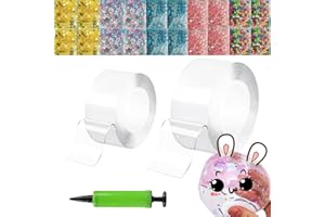 cypreason Nano Ruban À Bulles, Bulles Ruban, Ruban à Bulles, Ruban Adhésif Nano Tape, Magic Adhésif Nano Tape Double Face, Blow Bubbles Tape, Bubble DIY Craft Kit